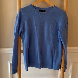 Tahari Light Blue 100% Cashmere Sweater
